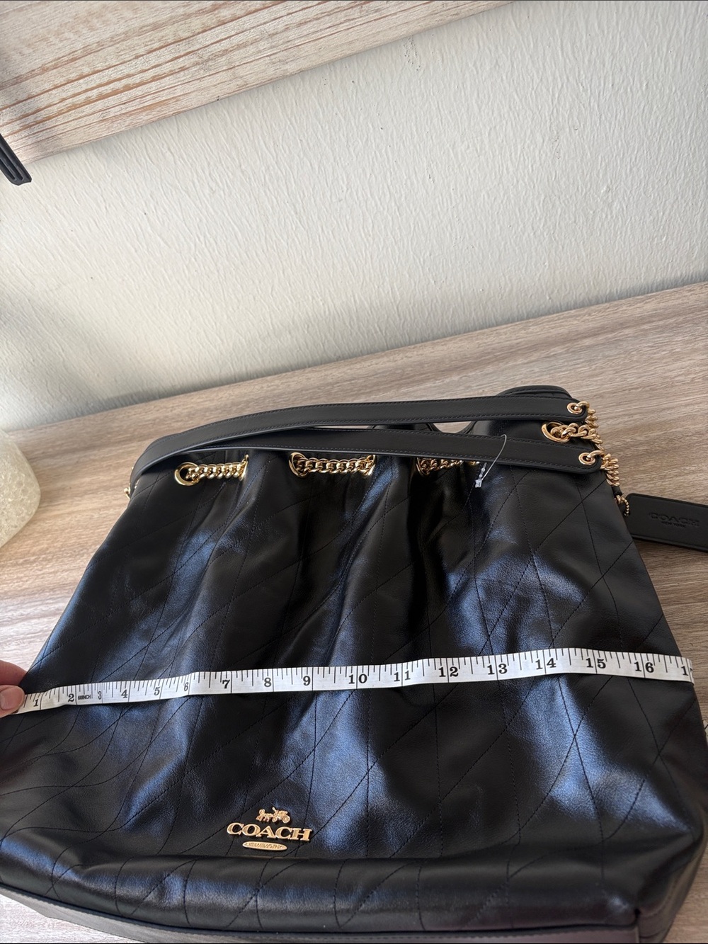 Coach evelyn large quilted - Picture 8 of 12